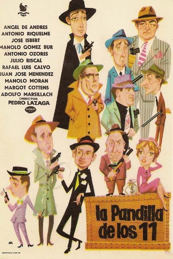 Cover of the movie La pandilla de los once