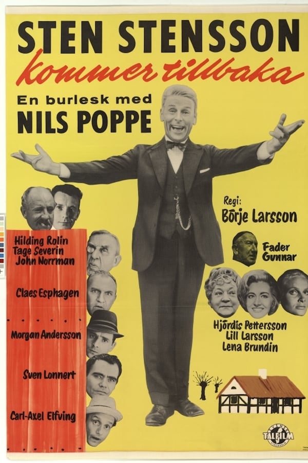 Cover of the movie Sten Stensson kommer tillbaka