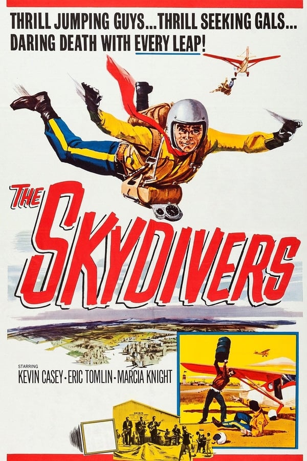 Cover of the movie The Skydivers