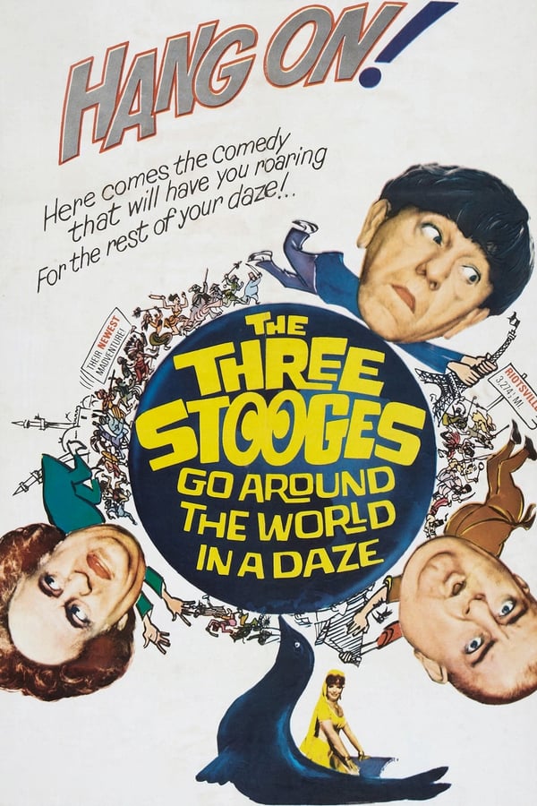 Cover of the movie The Three Stooges Go Around the World in a Daze