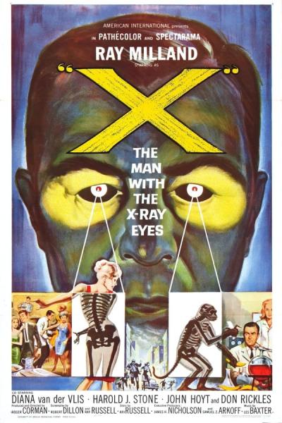 Cover of X: The Man with the X-Ray Eyes