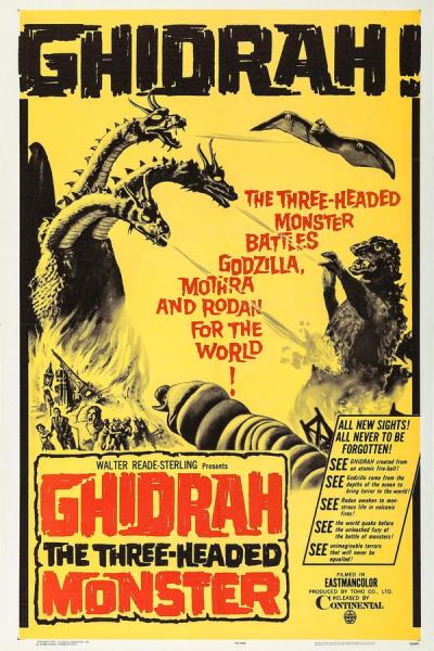 Cover of Ghidorah, the Three-Headed Monster
