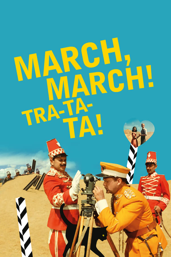Cover of the movie March, march! Tra-ta-ta!