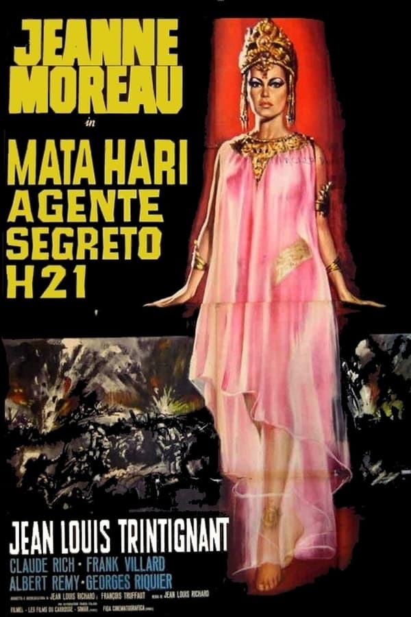 Cover of the movie Mata Hari, agent H21