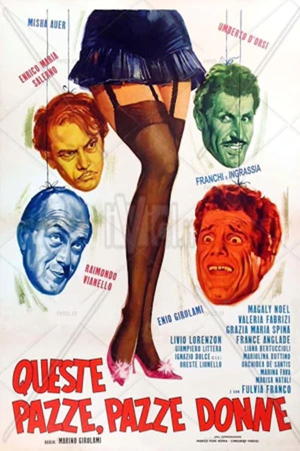 Cover of the movie Queste pazze pazze donne