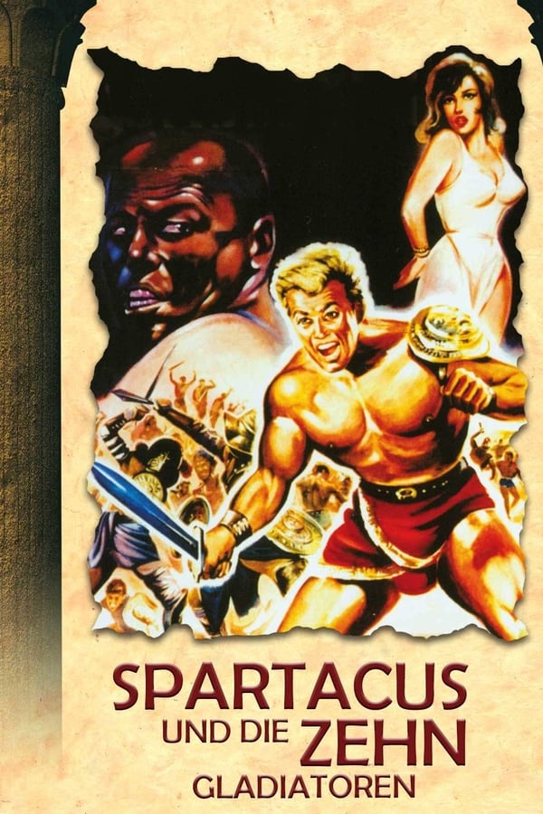 Cover of the movie Spartacus and the Ten Gladiators