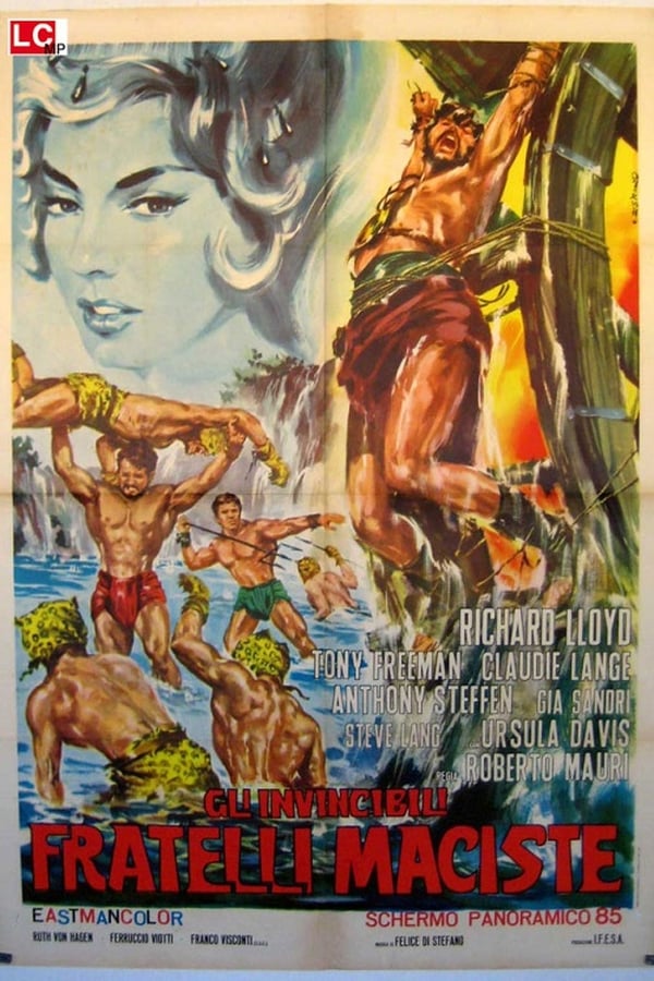 Cover of the movie The Invincible Maciste Brothers