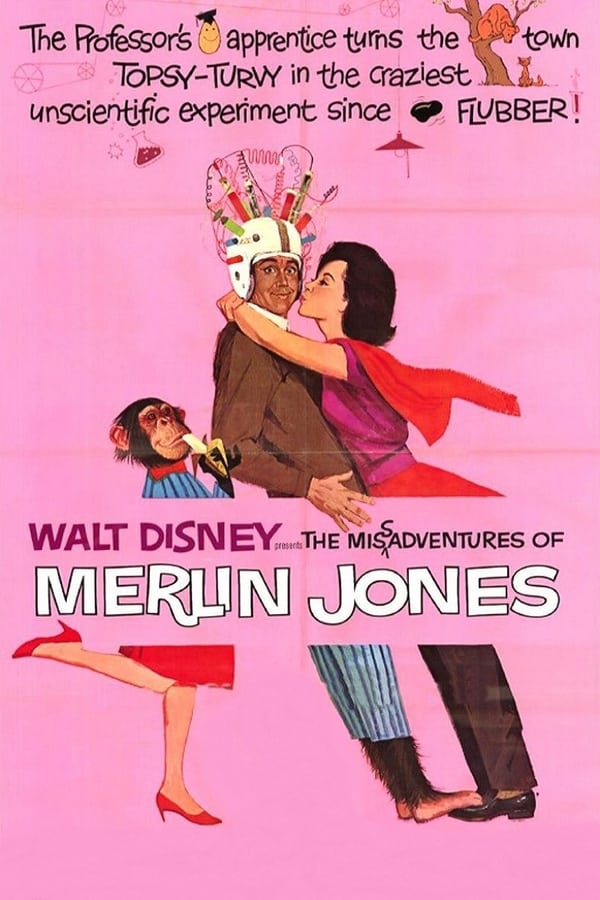Cover of the movie The Misadventures of Merlin Jones