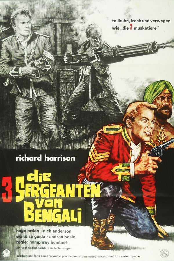 Cover of the movie Three Sergeants of Bengal