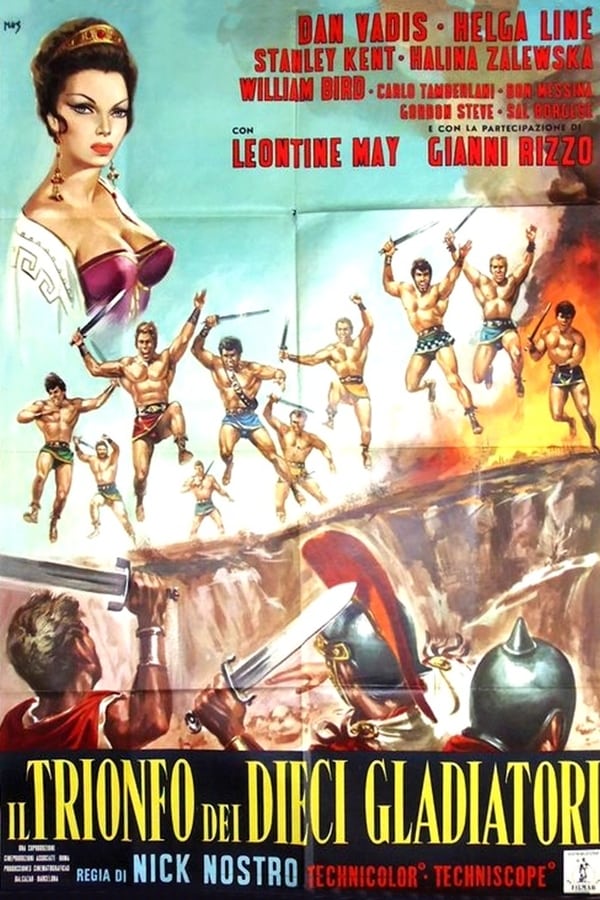 Cover of the movie Triumph of the Ten Gladiators