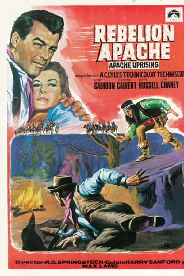 Cover of the movie Apache Uprising