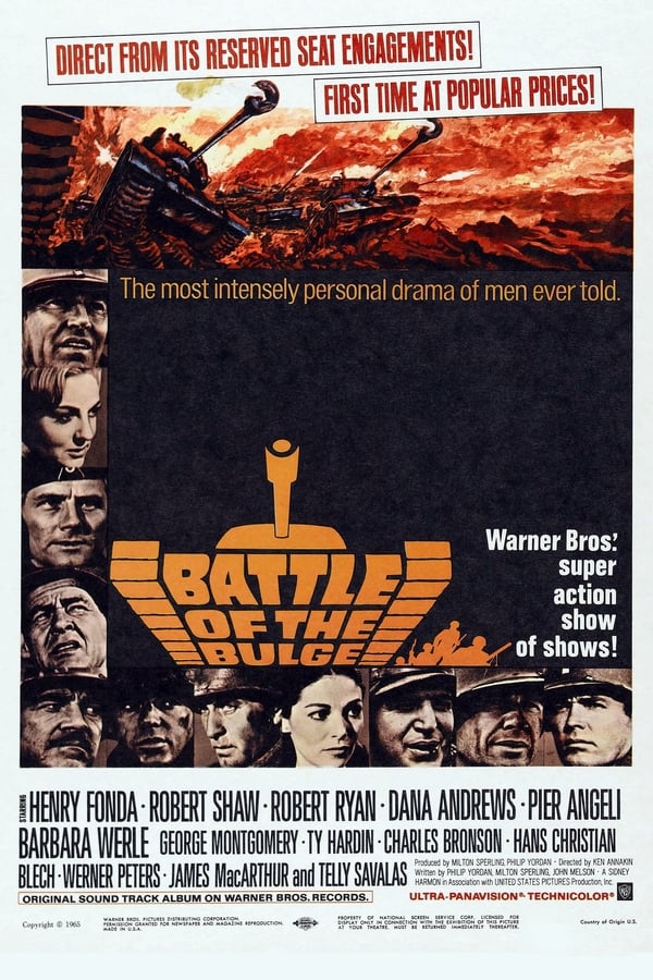 Cover of the movie Battle of the Bulge