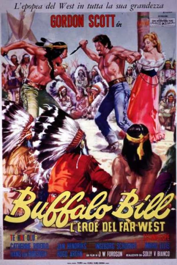 Cover of the movie Buffalo Bill, Hero of the Far West