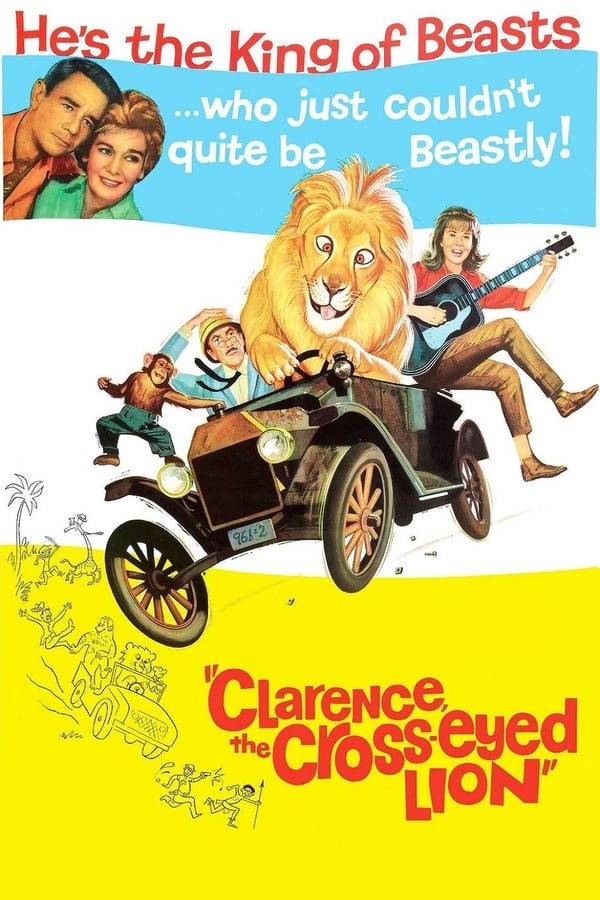Cover of the movie Clarence, the Cross-Eyed Lion