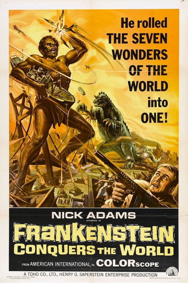 Cover of the movie Frankenstein Conquers the World