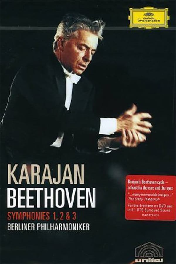 Cover of the movie Karajan Beethoven - Symphonies 1, 2 & 3