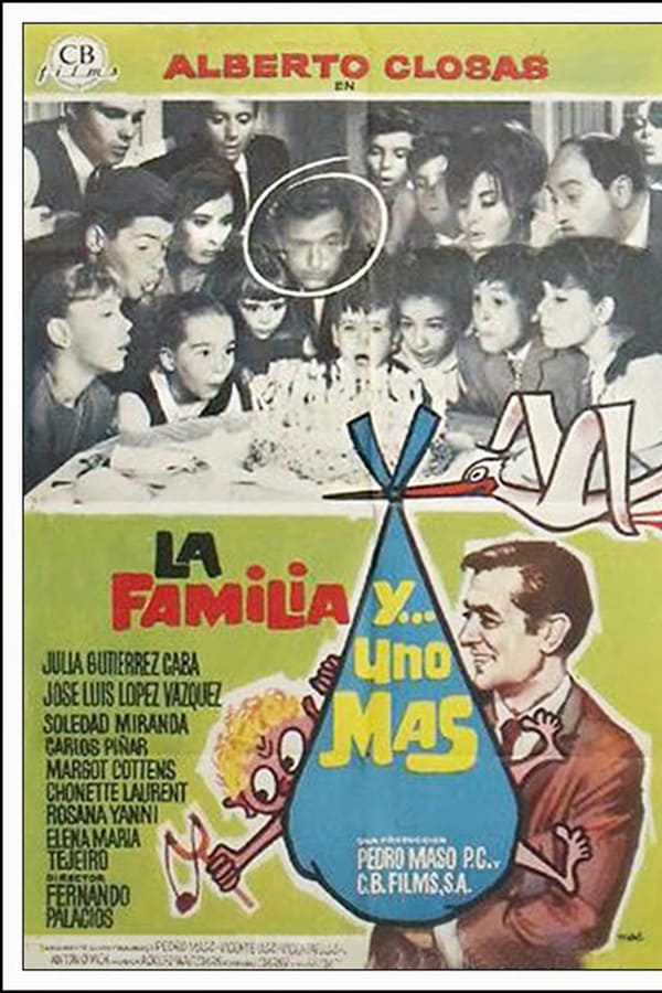 Cover of the movie La familia y uno más