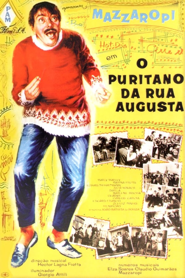 Cover of the movie O Puritano da Rua Augusta