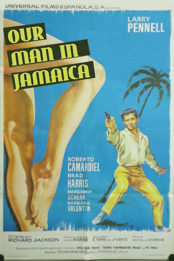 Cover of the movie Our Man in Jamaica