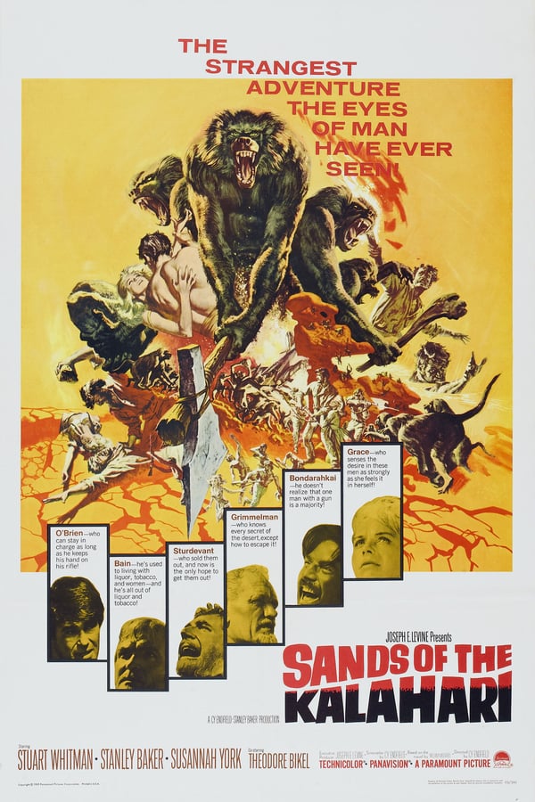 Cover of the movie Sands of the Kalahari