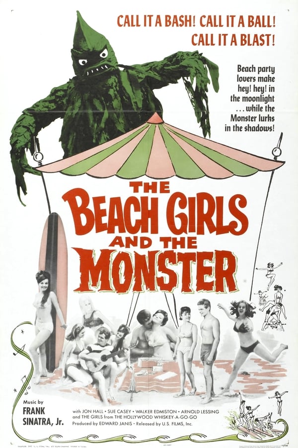 Cover of the movie The Beach Girls and the Monster