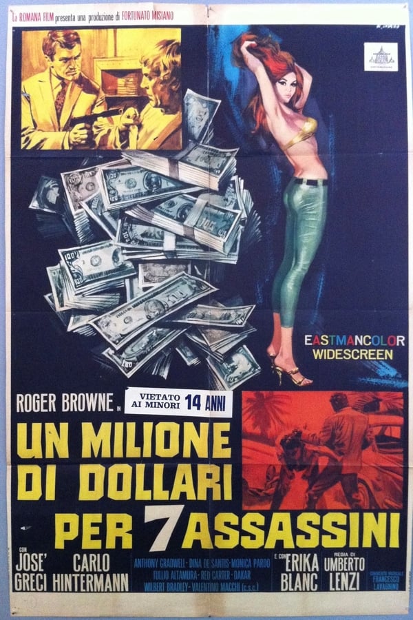 Cover of the movie A Million Dollars for 7 Murders