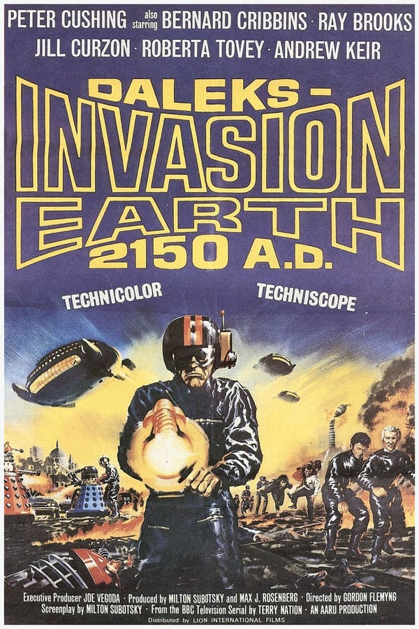 Cover of the movie Daleks' Invasion Earth: 2150 A.D.
