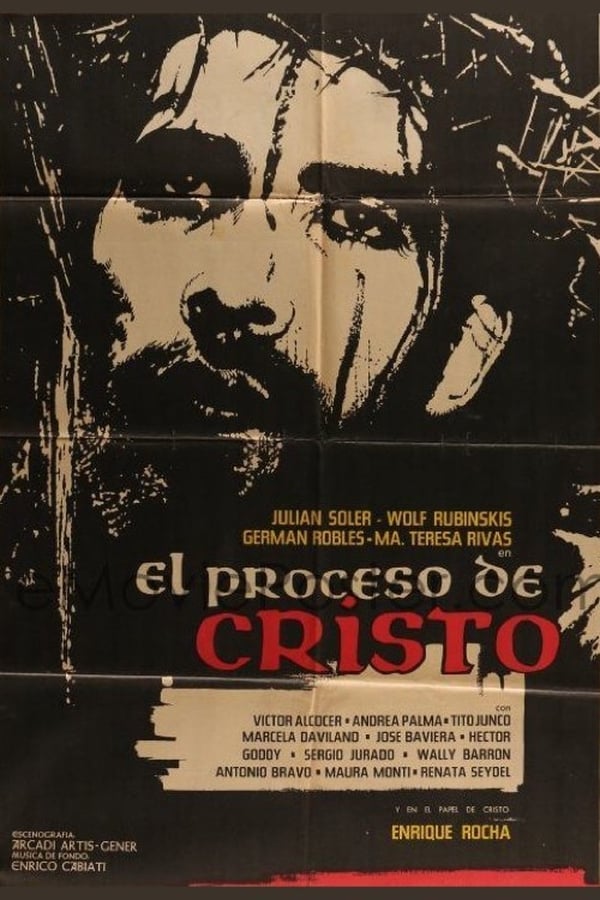 Cover of the movie El Proceso de Cristo