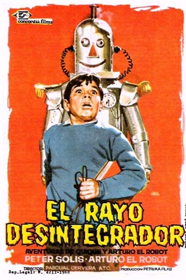 Cover of the movie El rayo desintegrador