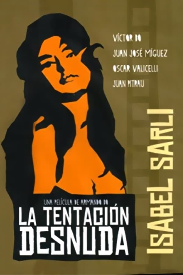 Cover of the movie La tentación desnuda