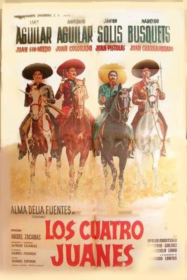 Cover of the movie Los cuatro Juanes
