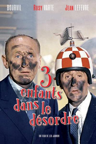 Cover of Trois enfants dans le désordre