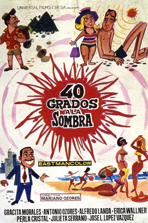 Cover of the movie 40 Grados A La Sombra