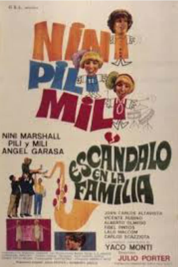 Cover of the movie Escándalo en la familia