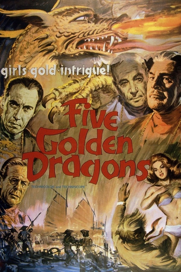 Cover of the movie Five Golden Dragons