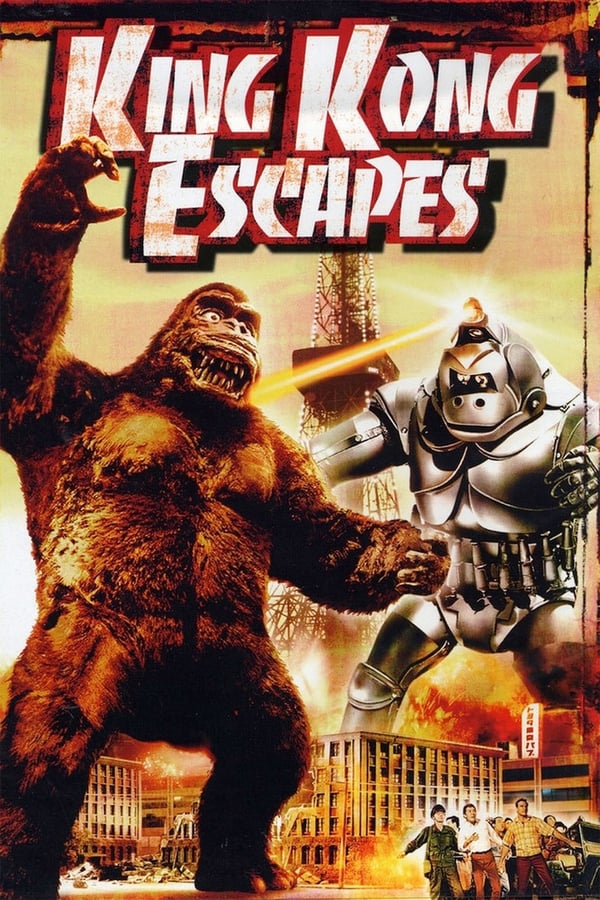 Cover of the movie King Kong Escapes