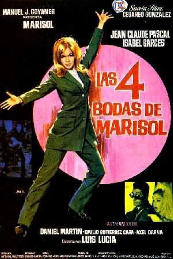 Cover of the movie Las 4 bodas de Marisol