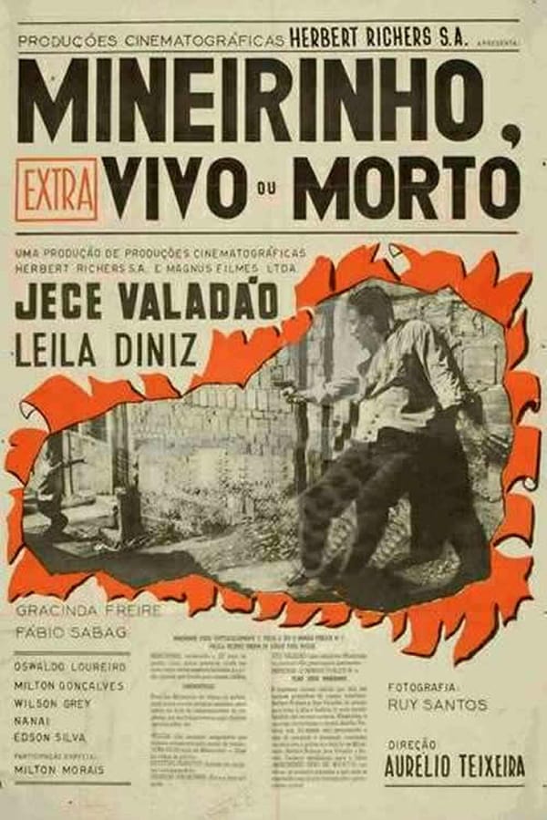 Cover of the movie Mineirinho, Vivo ou Morto