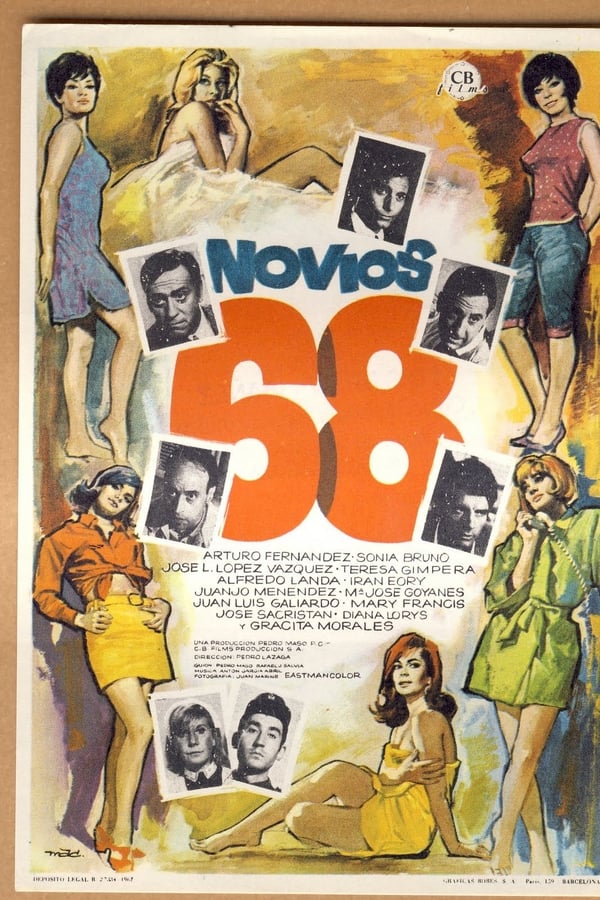 Cover of the movie Novios 68