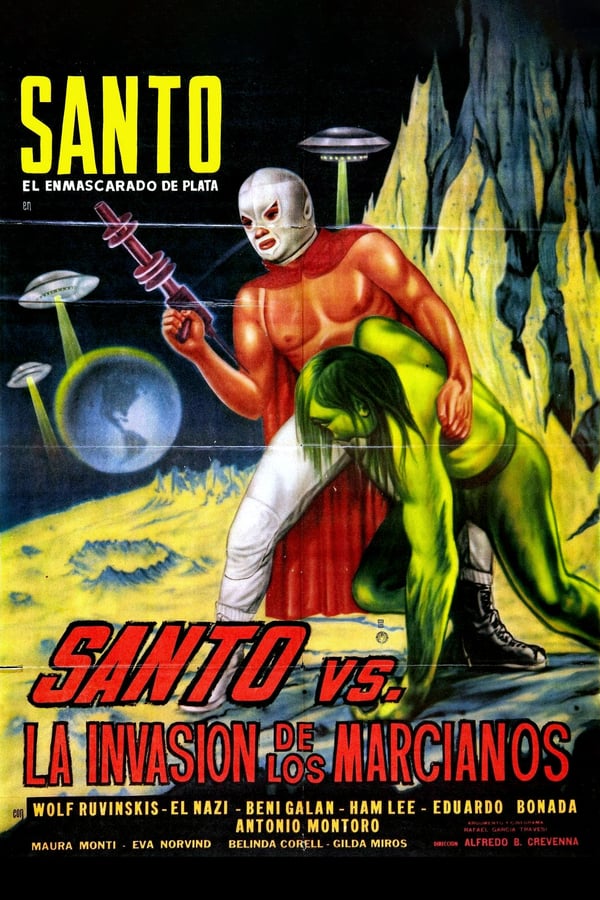 Cover of the movie Santo vs. the Martian Invasion