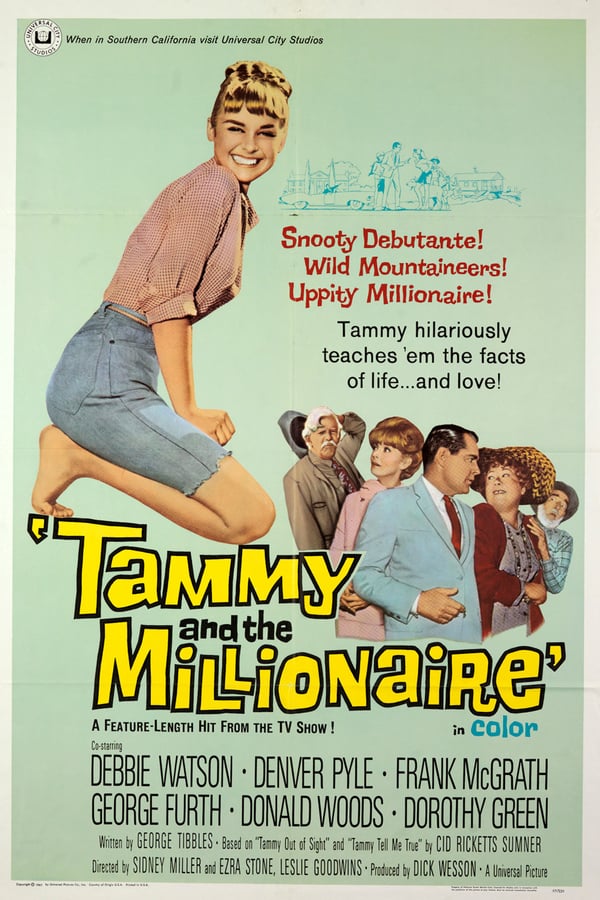 Cover of the movie Tammy and the Millionaire