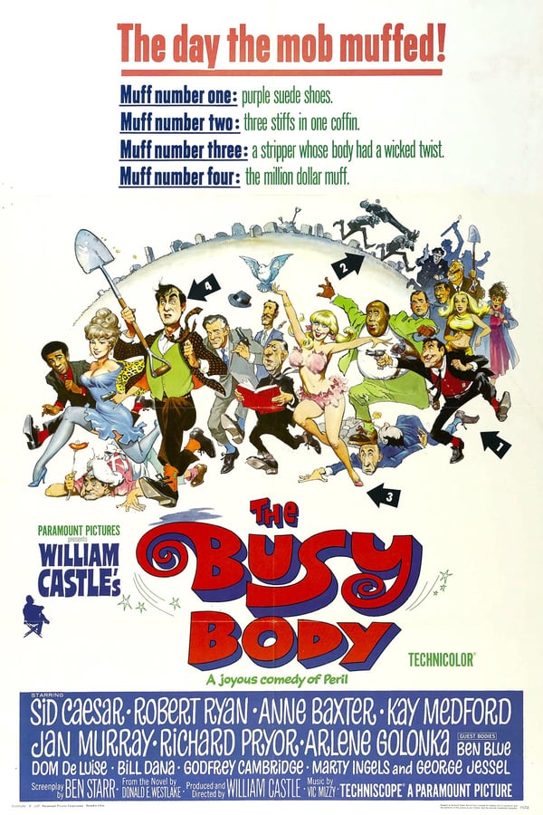 Cover of the movie The Busy Body