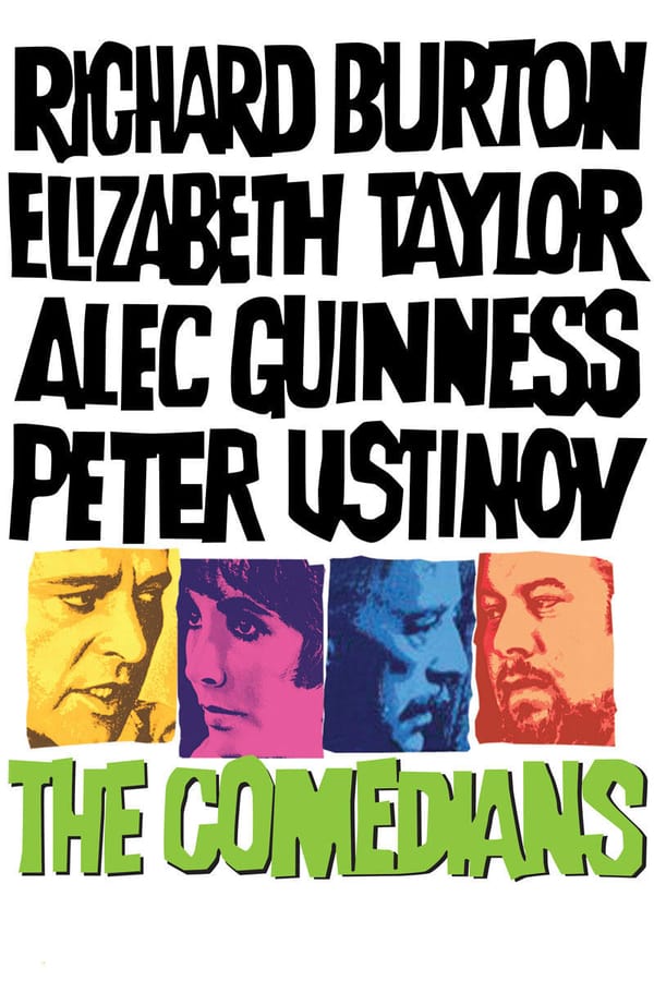 Cover of the movie The Comedians