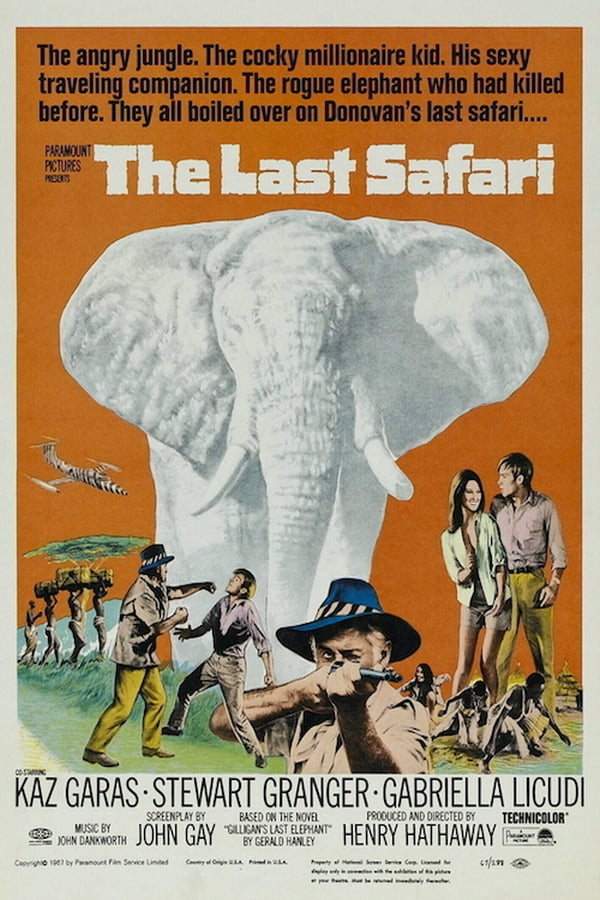 Cover of the movie The Last Safari