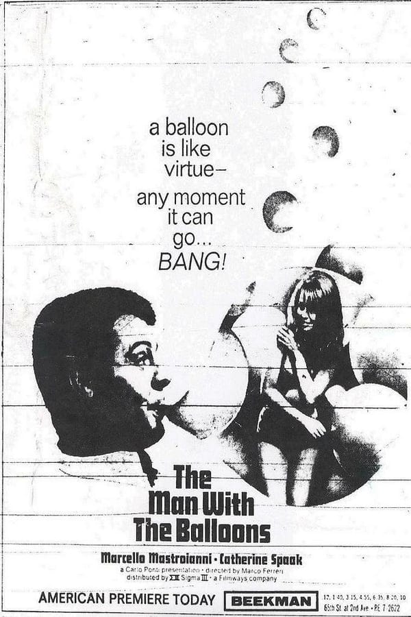 Cover of the movie The Man with the Balloons