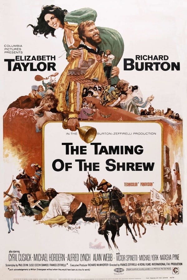 Cover of the movie The Taming of the Shrew