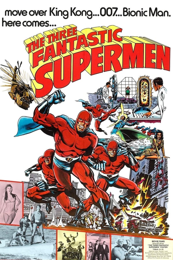 Cover of the movie The Three Fantastic Supermen