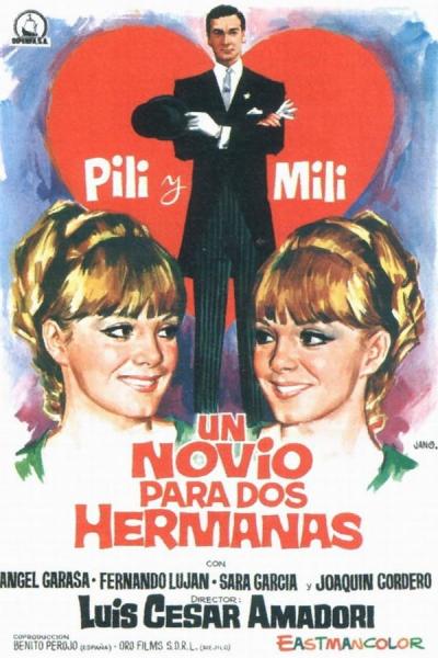 Cover of the movie Un novio para dos hermanas