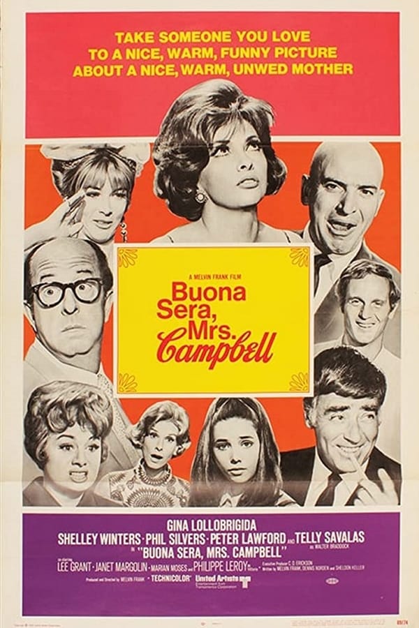 Cover of the movie Buona Sera, Mrs. Campbell