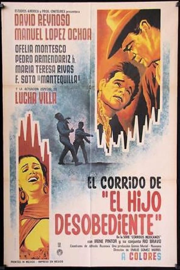 Cover of the movie El corrido del hijo desobediente
